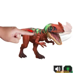 Afrovenator rugido salvaje jurassic world survival - luz y sonido