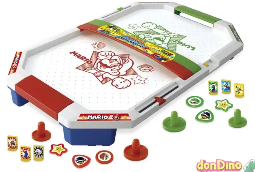 Air hockey super mario