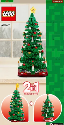 Arbol de navidad lego 2en1