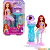 Ariel con tocador desplegable princesas disney - 5 sorpresas