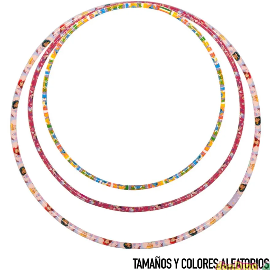 Aro hula hoop disney 56/66/76 cm. princesas/minnie/stitch