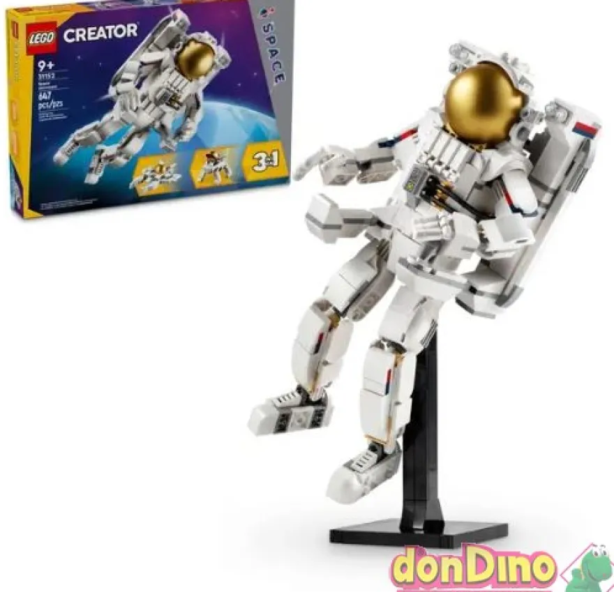 Astronauta espacial 3 en 1 lego creator