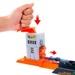 Ataque del gorila feroz hot wheels city - con 1 vehículo