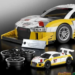 15 audi r8 lms construccion hot wheels 820 pzas.