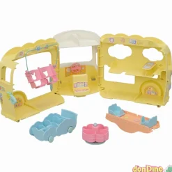 Autobus arcoiris de la guarderia sylvanian families