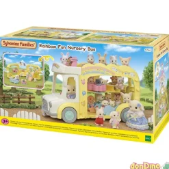 Autobus arcoiris de la guarderia sylvanian families