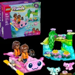 Aventuras en el barco ajolote lego friends - 95 pzas.