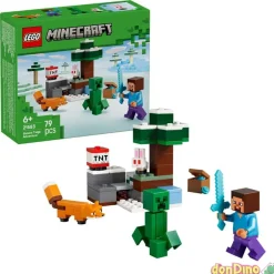 Aventura steve taiga lego minecraft 79 pzas.