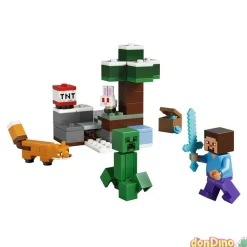 Aventura steve taiga lego minecraft 79 pzas.