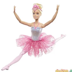 Barbie bailarina dreamtopia c/luz tutu rosa