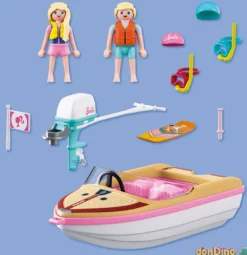 Barbie barco de aventuras playmobil