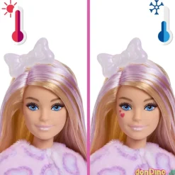Barbie cutie reveal lazos dulces gatito lila