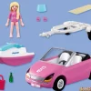 Barbie descapotable playmobil