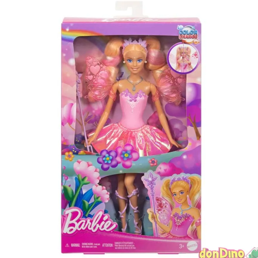 Barbie hada rosa color change