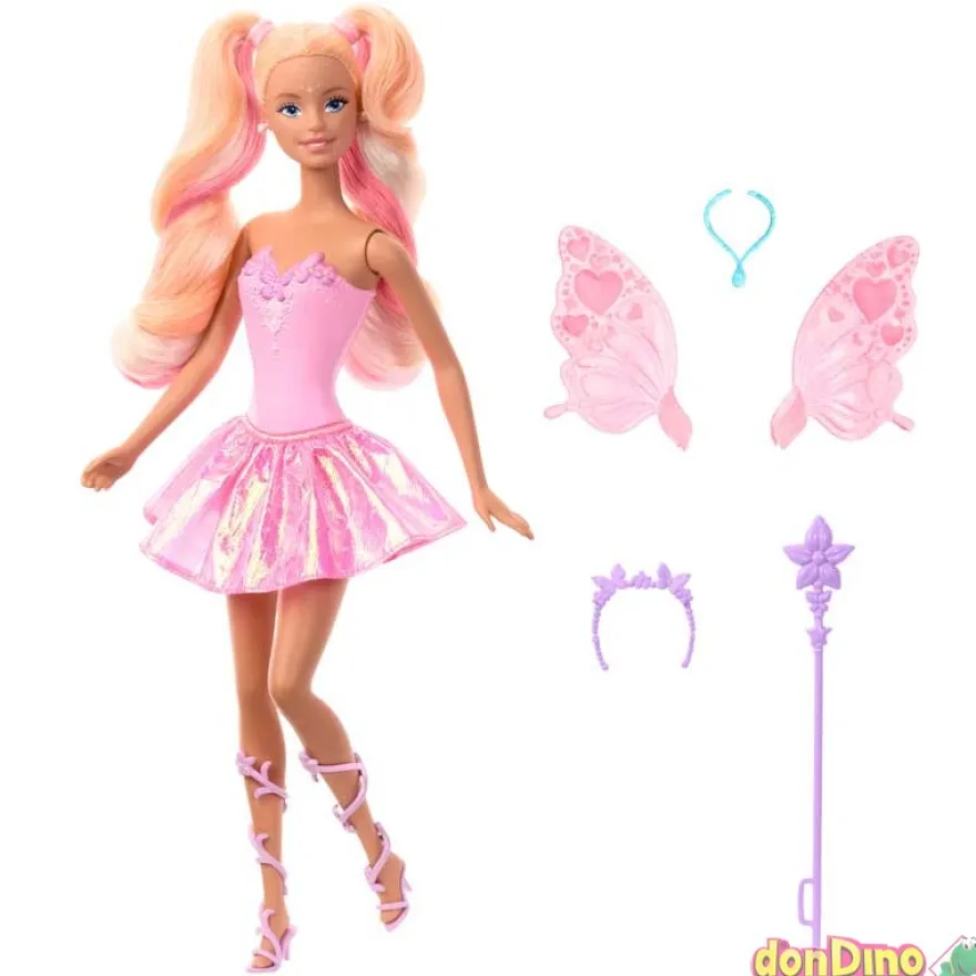 Barbie hada rosa color change