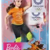 Barbie monopatin olimpiadas tokyo c/ accesorios