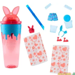 Barbie pop reveal conejito fiesta de animales - 8 sorpresas