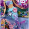 Barbie sirena florece rubia