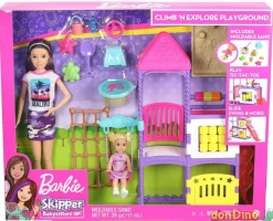 Barbie skipper dia en el parque skipper y niñera