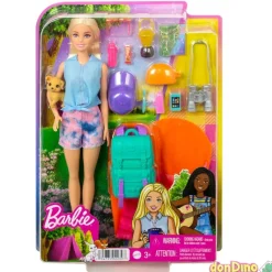 Barbie ¡vamos de camping! malibu c/accesorios