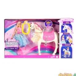 Barbie y caballo princess adventure luz y sonido