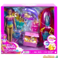 Barbie y su moto de agua dreamtopia