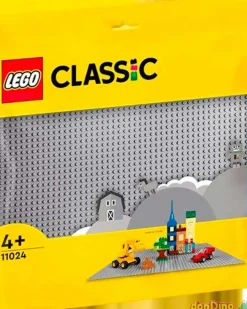 Base gris lego classic 38x38 cm.