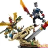 Batalla en la espada del dragon lego ninjago legends - 1016 pzas.