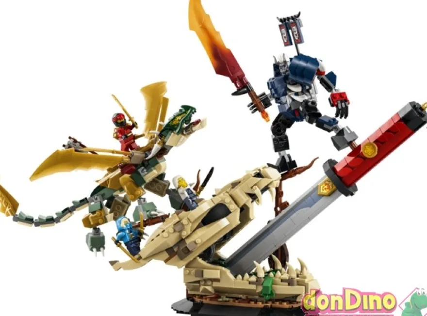 Batalla en la espada del dragon lego ninjago legends - 1016 pzas.