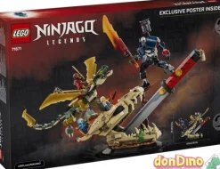 Batalla en la espada del dragon lego ninjago legends - 1016 pzas.