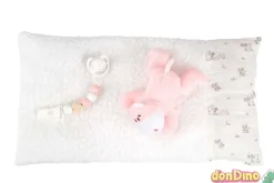 Bebe reborn lucia 45 cm. c/cojin c/peluche