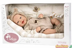 Bebe reborn ruben 45 cm. c/cojin