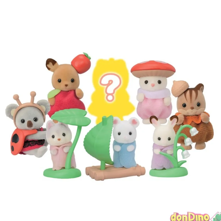 Bebe sorpresa sylvanian families coleccion disfraces del bosque