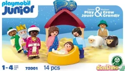 Belen playmobil junior 14 pzas.