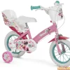 Bicicleta 12'' minnie c/cesta y portamuñeca