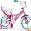 Bicicleta 14'' minnie c/cesta y portamuñeca