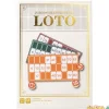 Bingo loto 36 cartones y 90 fichas madera