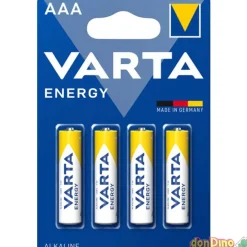 Blister 4 pilas alcalinas aaa energ