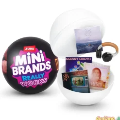 Bola mini brands vinyl c/4 discos + 1 sorpresa