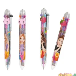 Boligrafo 6 colores top model