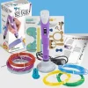 Boligrafo 3d con 6 hilos de colores