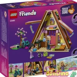 Cabaña de glamping en la naturaleza lego friends - 295 pzas.
