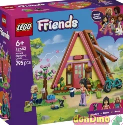 Cabaña de glamping en la naturaleza lego friends - 295 pzas.