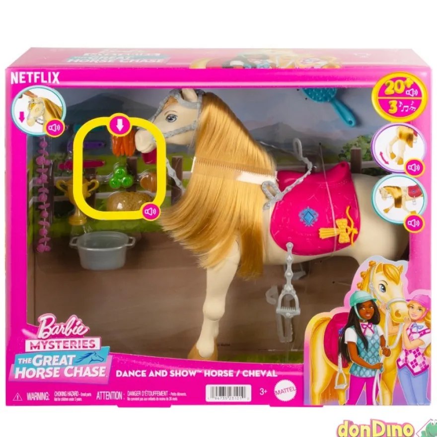 Caballo barbie c/sonidos barbie mysteries: the great horse chase