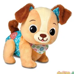 Cachorrito pasitos baby mascota de peluche - luz y sonido