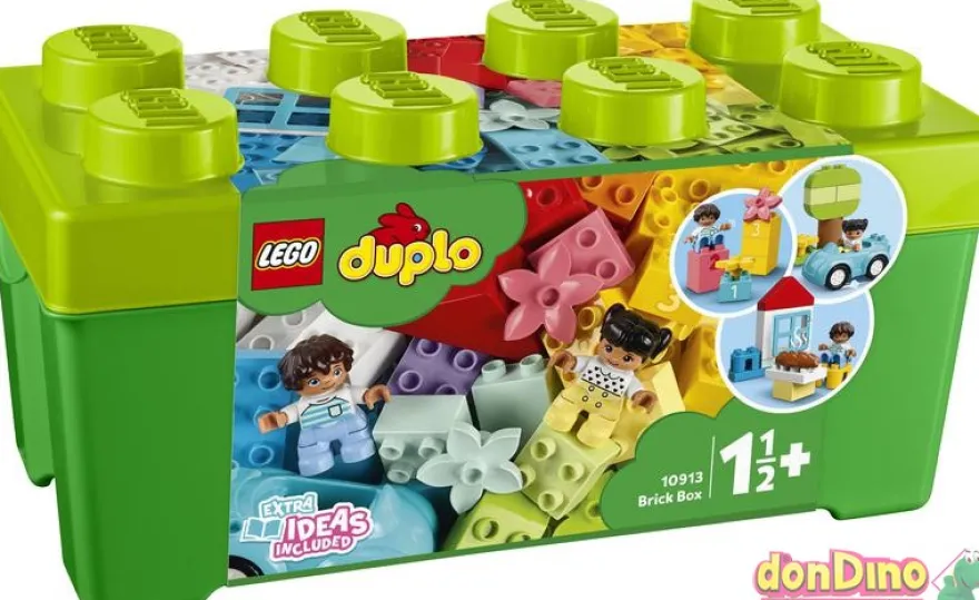 Caja de ladrillos lego duplo