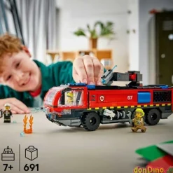 Camion de bomberos aeroportuario lego city