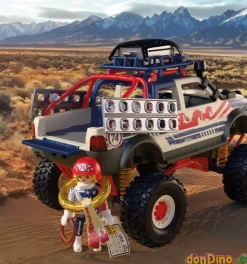 Camion todoterreno playmobil 73 pzas.
