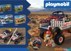 Camion todoterreno playmobil 73 pzas.