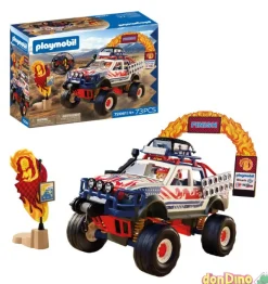 Camion todoterreno playmobil 73 pzas.